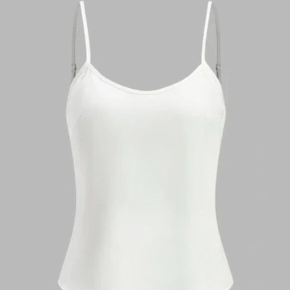 Semi-Sheer Ruffled Detail Blouse w/ Contrasting Tie | Size L | Off White - Picture 4 of 15